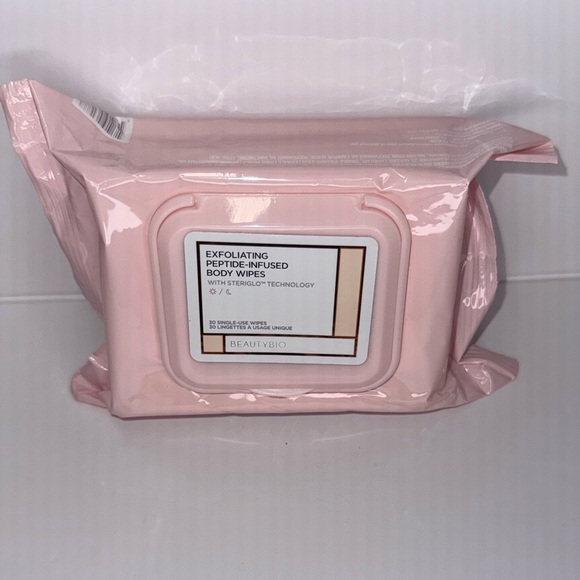 BeautyBio Exfoliating Peptide Body Wipes - Picture 4 of 4